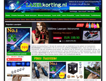 Tablet Screenshot of laserkorting.nl